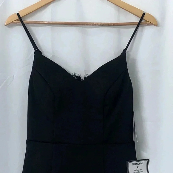 Women’s City Studios Black Slim Social Bodycon Dress Size 5 NEW WITH TAGS - Picture 3 of 10